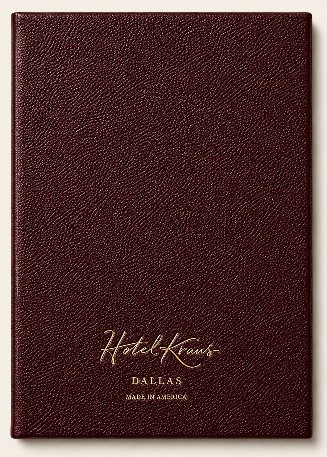 The house notebook