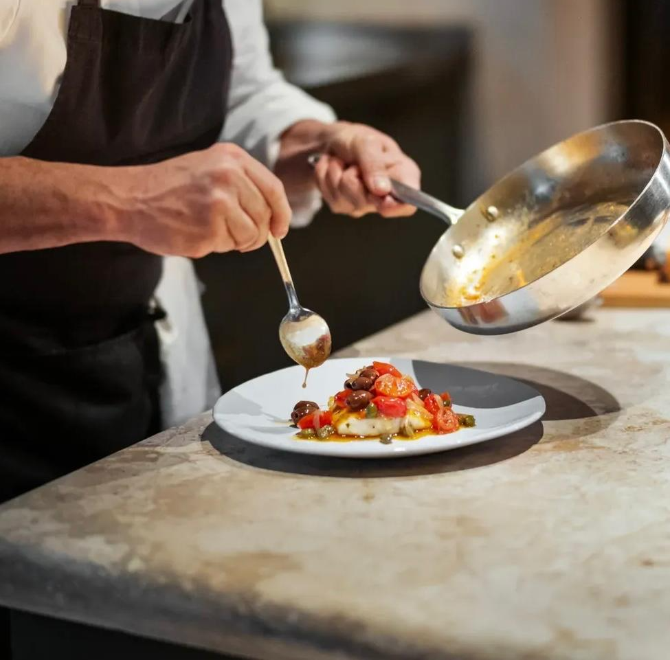 At the pass