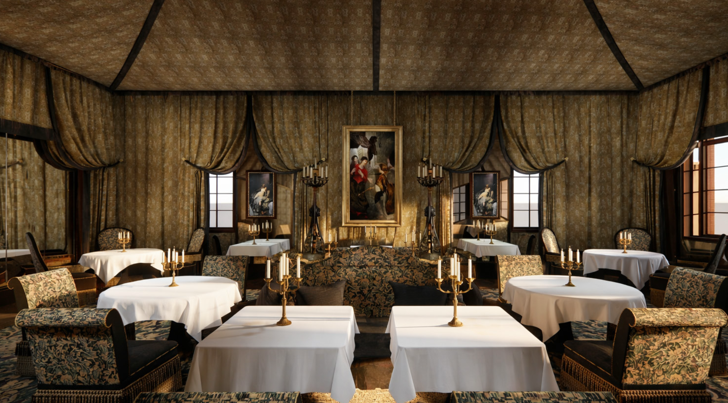 The Private Dining Room, tented